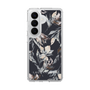 スリムプロテクションケース［ LAGUNAMOON - ニュアンスフラワー - Navy ］