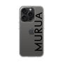 スリムプロテクションケース［ MURUA - ロゴ - Black ］