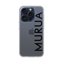 スリムプロテクションケース［ MURUA - ロゴ - Black ］
