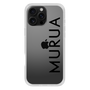 スリムプロテクションケース［ MURUA - ロゴ - Black ］