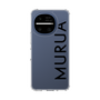 スリムプロテクションケース［ MURUA - ロゴ - Black ］
