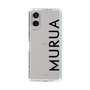 スリムプロテクションケース［ MURUA - ロゴ - Black ］