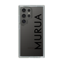スリムプロテクションケース［ MURUA - ロゴ - Black ］