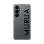 スリムプロテクションケース［ MURUA - ロゴ - Black ］