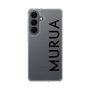 スリムプロテクションケース［ MURUA - ロゴ - Black ］