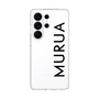スリムプロテクションケース［ MURUA - ロゴ - Black ］