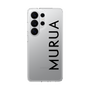 スリムプロテクションケース［ MURUA - ロゴ - Black ］