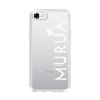 スリムプロテクションケース［ MURUA - ロゴ - White ］