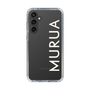 スリムプロテクションケース［ MURUA - ロゴ - White ］