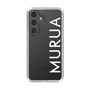 スリムプロテクションケース［ MURUA - ロゴ - White ］