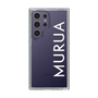 スリムプロテクションケース［ MURUA - ロゴ - White ］