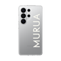 スリムプロテクションケース［ MURUA - ロゴ - White ］