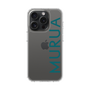 スリムプロテクションケース［ MURUA - ロゴ - Green ］