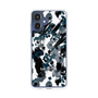 スリムプロテクションケース［ MURUA - アートプリント - Black × White ］