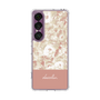 スリムプロテクションケース［ dazzlin - ペイントフラワー - Pink ］