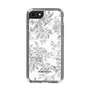 スリムプロテクションケース［ dazzlin - トーンフラワー - Gray ］