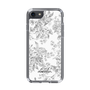 スリムプロテクションケース［ dazzlin - トーンフラワー - Gray ］
