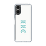 スリムプロテクションケース［ KKC - ロゴ - ホワイト ］