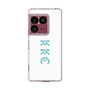 スリムプロテクションケース［ KKC - ロゴ - ホワイト ］