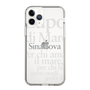 スリムプロテクションケース［ SINA COVA - タイポグラフィ ］