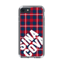 スリムプロテクションケース［ SINA COVA - チェック - Red ］