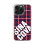 スリムプロテクションケース［ SINA COVA - チェック - Red ］
