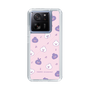 スリムプロテクションケース［ ウーとワー - いろんな表情 - Pink ］