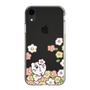 スリムプロテクションケース［ ちみたん - お花畑 - クリア ］