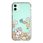スリムプロテクションケース［ ちみたん - お花畑 - クリア ］
