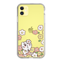 スリムプロテクションケース［ ちみたん - お花畑 - クリア ］