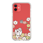 スリムプロテクションケース［ ちみたん - お花畑 - クリア ］