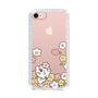 スリムプロテクションケース［ ちみたん - お花畑 - クリア ］
