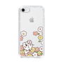 スリムプロテクションケース［ ちみたん - お花畑 - クリア ］