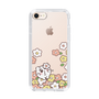 スリムプロテクションケース［ ちみたん - お花畑 - クリア ］