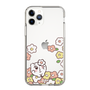 スリムプロテクションケース［ ちみたん - お花畑 - クリア ］