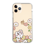 スリムプロテクションケース［ ちみたん - お花畑 - クリア ］