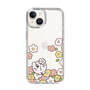 スリムプロテクションケース［ ちみたん - お花畑 - クリア ］
