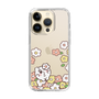 スリムプロテクションケース［ ちみたん - お花畑 - クリア ］
