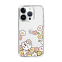スリムプロテクションケース［ ちみたん - お花畑 - クリア ］