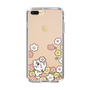 スリムプロテクションケース［ ちみたん - お花畑 - クリア ］