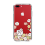 スリムプロテクションケース［ ちみたん - お花畑 - クリア ］