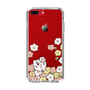 スリムプロテクションケース［ ちみたん - お花畑 - クリア ］