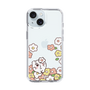 スリムプロテクションケース［ ちみたん - お花畑 - クリア ］