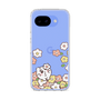 スリムプロテクションケース［ ちみたん - お花畑 - クリア ］