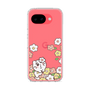 スリムプロテクションケース［ ちみたん - お花畑 - クリア ］