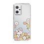 スリムプロテクションケース［ ちみたん - お花畑 - クリア ］