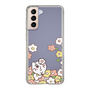 スリムプロテクションケース［ ちみたん - お花畑 - クリア ］