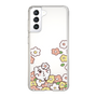 スリムプロテクションケース［ ちみたん - お花畑 - クリア ］