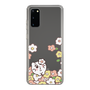 スリムプロテクションケース［ ちみたん - お花畑 - クリア ］