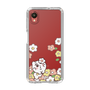 スリムプロテクションケース［ ちみたん - お花畑 - クリア ］